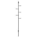 Appendiabiti \'Ljusdal\' 24cm - Nero