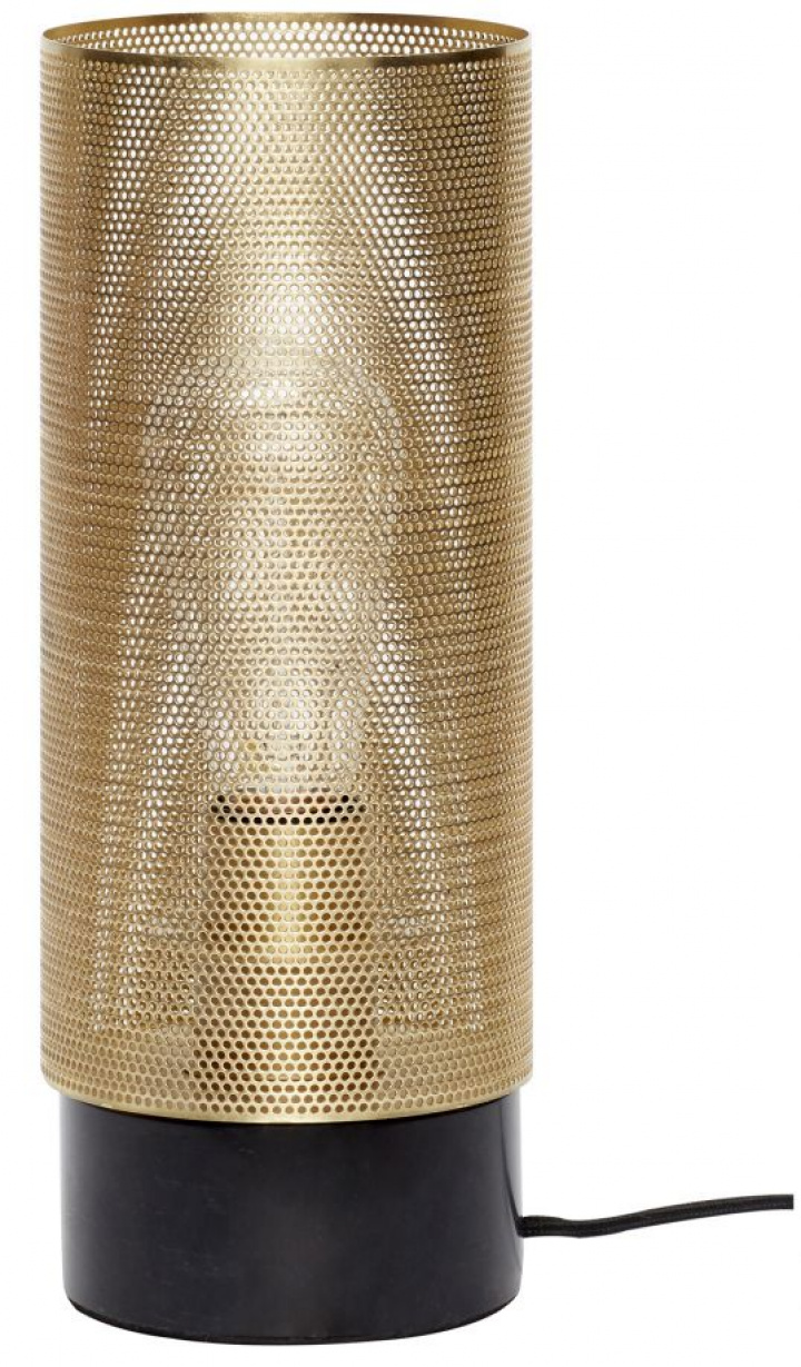 Lampada da tavolo \'Edge\' - Nero/Ottone nel gruppo Illuminazione / Lampade / Lampade da tavolo presso Reforma (991111)