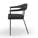 Sedia \'Gandia\' - Nera