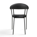 Sedia \'Gandia\' - Nera