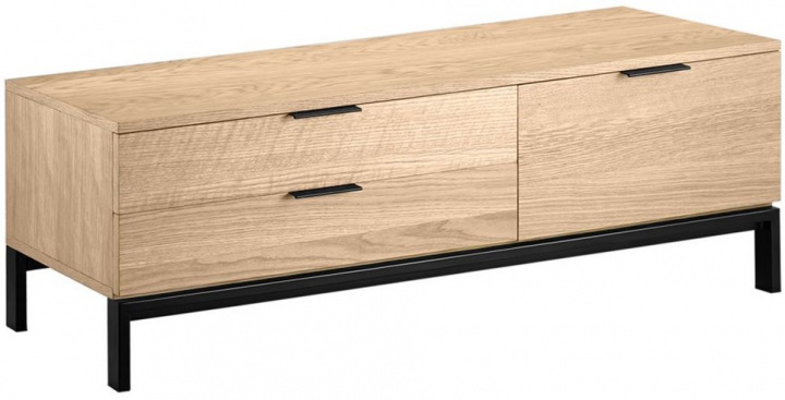 Mobile TV \'Grant\' - Rovere/Ferro nel gruppo Mobili / Mensole & stoccaggio presso Reforma (9971-oak)