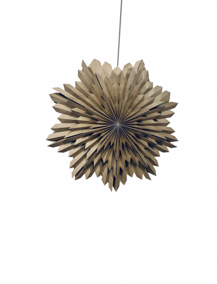 Stella dell\'Avvento \'Oslo\' 80cm - Marrone nel gruppo Illuminazione / Lampade / Illuminazione natalizia presso Reforma (ADST-brown)