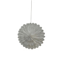 Stella dell\'Avvento \'Lotus\' 60cm - Bianca