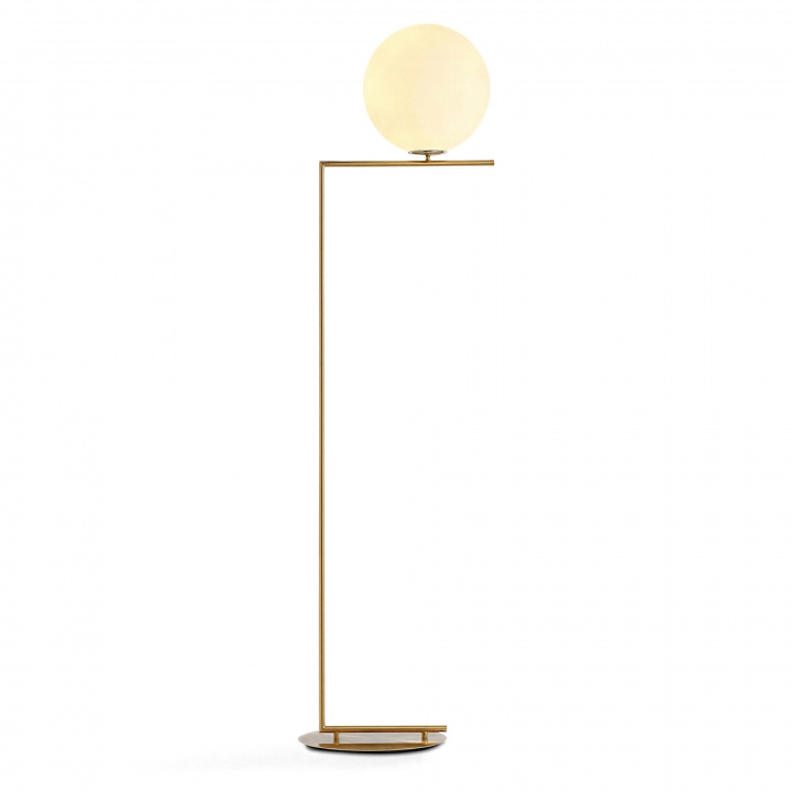Lampada da terra \'Creme Satin\' - Ottone nel gruppo Illuminazione / Lampade / Lampade da terra presso Reforma (ALM-3061-F)