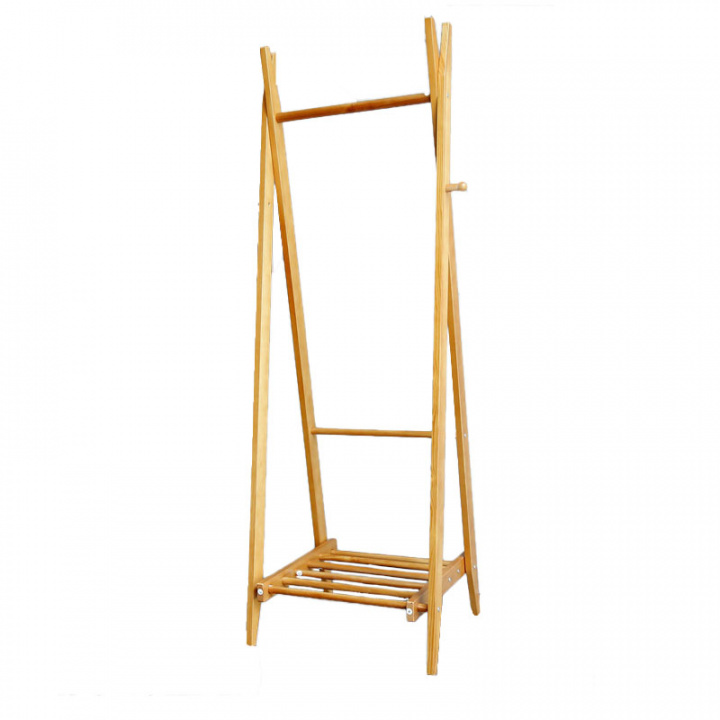 Attaccapanni con ripiano per scarpe \'Confident\' - Rovere nel gruppo Mobili / Mensole & stoccaggio / Appendiabiti presso Reforma (AMZ-3-oak)