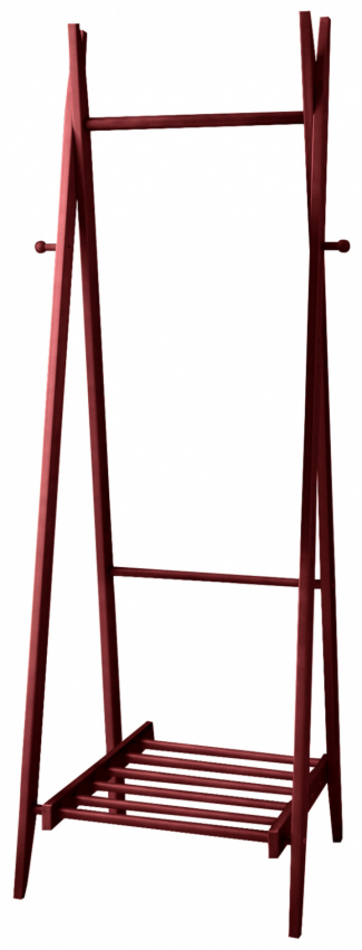 Attaccapanni con ripiano per scarpe \'Confident\' - Noce nel gruppo Mobili / Mensole & stoccaggio / Appendiabiti presso Reforma (AMZ-4-walnut)