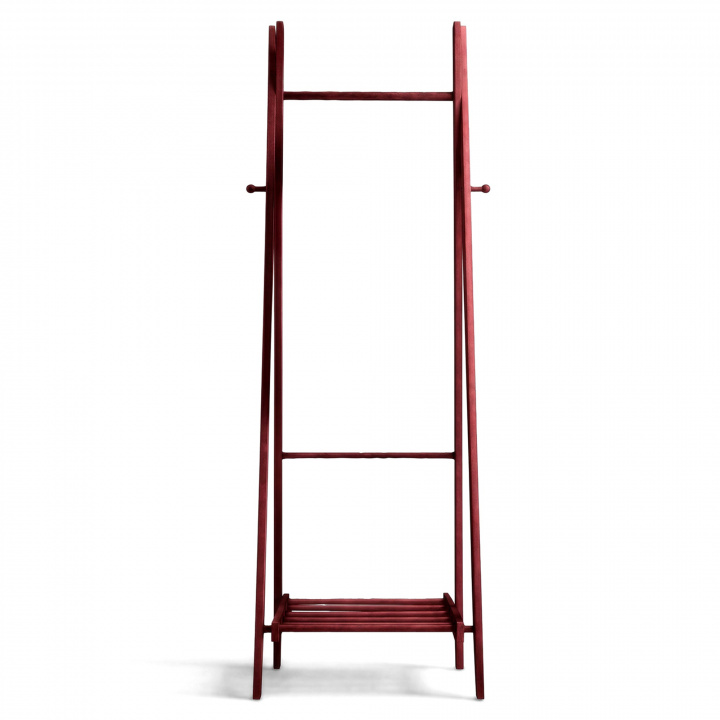 Attaccapanni con ripiano per scarpe \'Confident\' - Noce nel gruppo Mobili / Mensole & stoccaggio / Appendiabiti presso Reforma (AMZ-4-walnut)