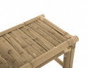 Tavolino da caffè/panca da giardino \'Bambu\' - Naturale
