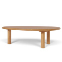Tavolino da salotto \'Uovo\' 116.5x73cm - Naturale