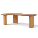 Tavolino da salotto \'Kindy\' 117x75cm - Naturale