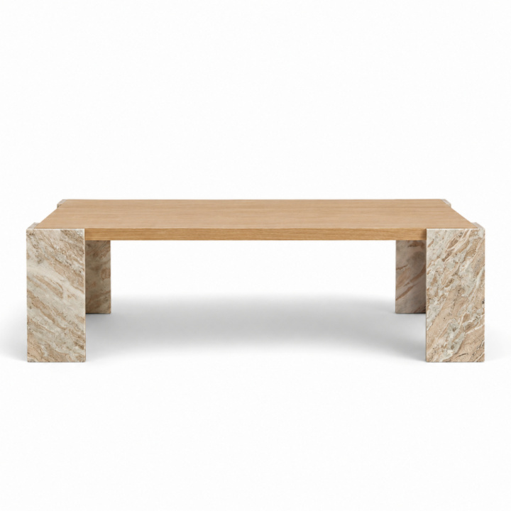 Tavolino da salotto \'Monte\' 115x75cm - Naturale nel gruppo Mobili / Tavoli / Tavolini da salotto presso Reforma (BCT-M115-oak)