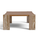 Tavolino da salotto \'Monte\' 115x75cm - Naturale