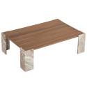 Tavolino da salotto \'Monte\' 115x75cm - Noce