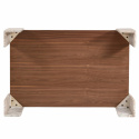 Tavolino da salotto \'Monte\' 115x75cm - Noce