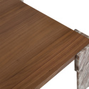Tavolino da salotto \'Monte\' 115x75cm - Noce
