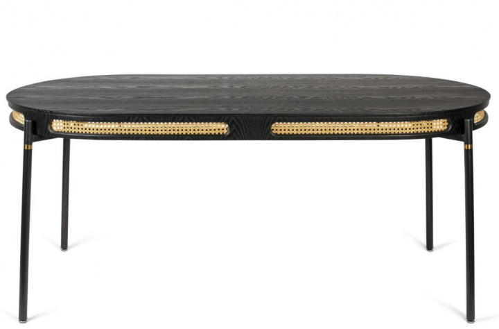 Tavolo da pranzo \'Don\'t Stop the Webbing\' 180x90cm - Nero nel gruppo Mobili / Tavoli / Tavolo da pranzo presso Reforma (BM21006)