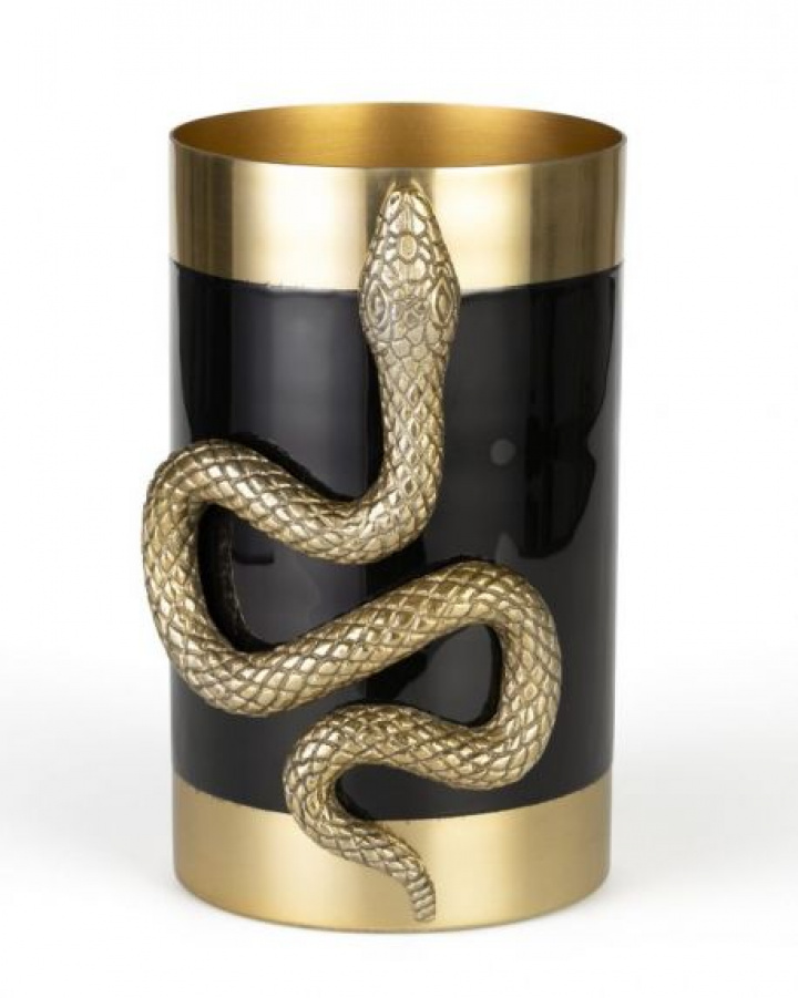 Vaso \'Snake\' - Oro/Nero nel gruppo Stanze / Cucina presso Reforma (BM82006)