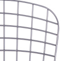 Sedia \'Bertoia\' - Argento/Grigio