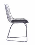 Sedia \'Bertoia\' - Argento/Grigio