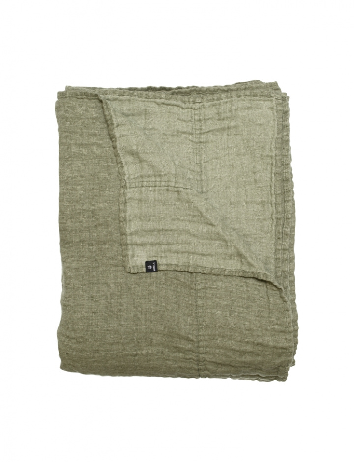 Coperta \'Hannelin\' 260x260 - Verde nel gruppo Arredamento / Tessuti / Coperta presso Reforma (Be23069-00217-1542)