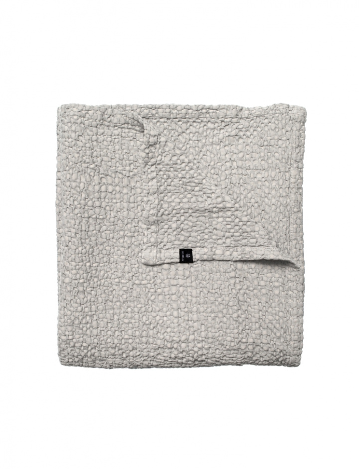 Coperta \'Dani\' 160x260 - Grigio chiaro nel gruppo Arredamento / Tessuti / Coperta presso Reforma (Be23208-00610-1307)