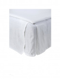 Copertura per letto \'Miramar\' 160x220x42 - Bianco