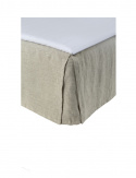 Copertura per letto \'Miramar\' 160x220x42 - Naturale