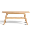 Tavolino da caffè \'Créme\' - Bianco pigmentato