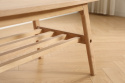 Tavolino da caffè \'Créme\' - Bianco pigmentato