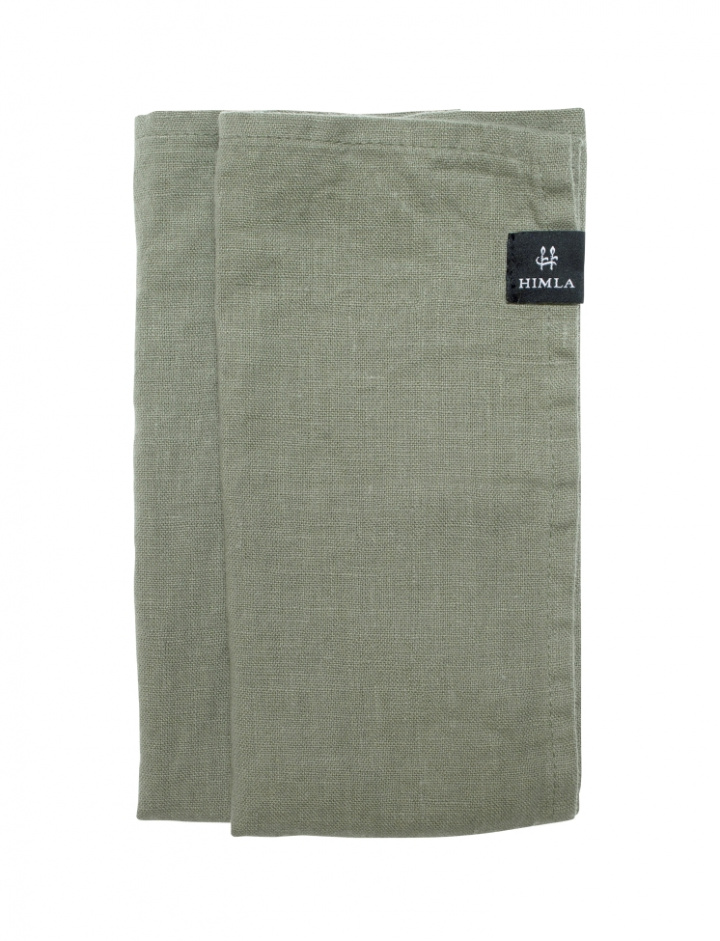 4-pack Servietta \'Sunshine\' 45x45 - Muschio nel gruppo Arredamento / Tessuti presso Reforma (D14076-00048-1540)