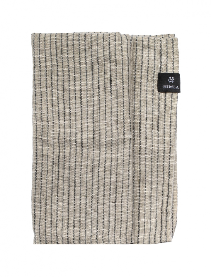 Servietta \'Linus\' 45x45 - Naturale/Nero nel gruppo Arredamento / Tessuti presso Reforma (D14233-00048-1102)