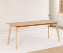 Tavolo da pranzo \'Nordisk\' 180x70cm - Quercia