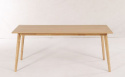 Tavolo da pranzo \'Nordisk\' 180x70cm - Quercia