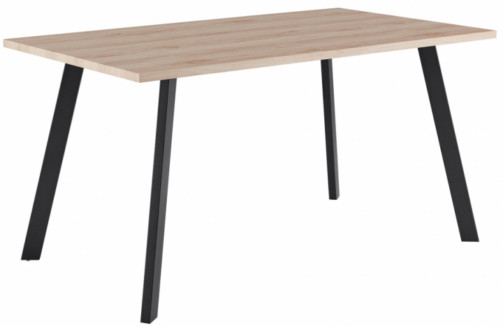 Tavolo da pranzo \'Klassisk\' 140x80cm - Nero/Quercia nel gruppo Mobili / Tavoli / Tavolo da pranzo presso Reforma (DA-163)