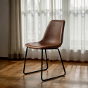 Sedia \'Retro\' - Marrone