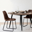 Sedia \'Retro\' - Marrone