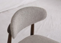 Sedia \'Milo\' - Noce/Grigio
