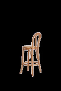 Sgabello da bar \'Bistro\' - Naturale/Rattan