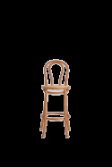 Sgabello da bar \'Bistro\' - Naturale/Rattan