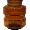 Vaso di vetro \'Noel\' - Ambra scura