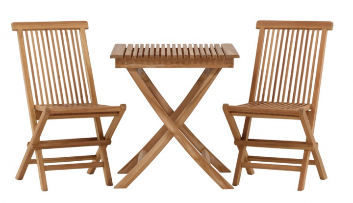 Gruppo di tavoli \'Lerici\' - Naturale nel gruppo Mobili / Mobili da esterno / Gruppi da esterno presso Reforma (GR22782)