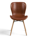 Sedia \'B&ouml;da\' - Naturale/Marrone