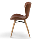 Sedia \'B&ouml;da\' - Naturale/Marrone