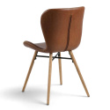 Sedia \'B&ouml;da\' - Naturale/Marrone