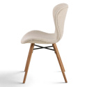 Sedia \'B&ouml;da\' - Beige/Naturale