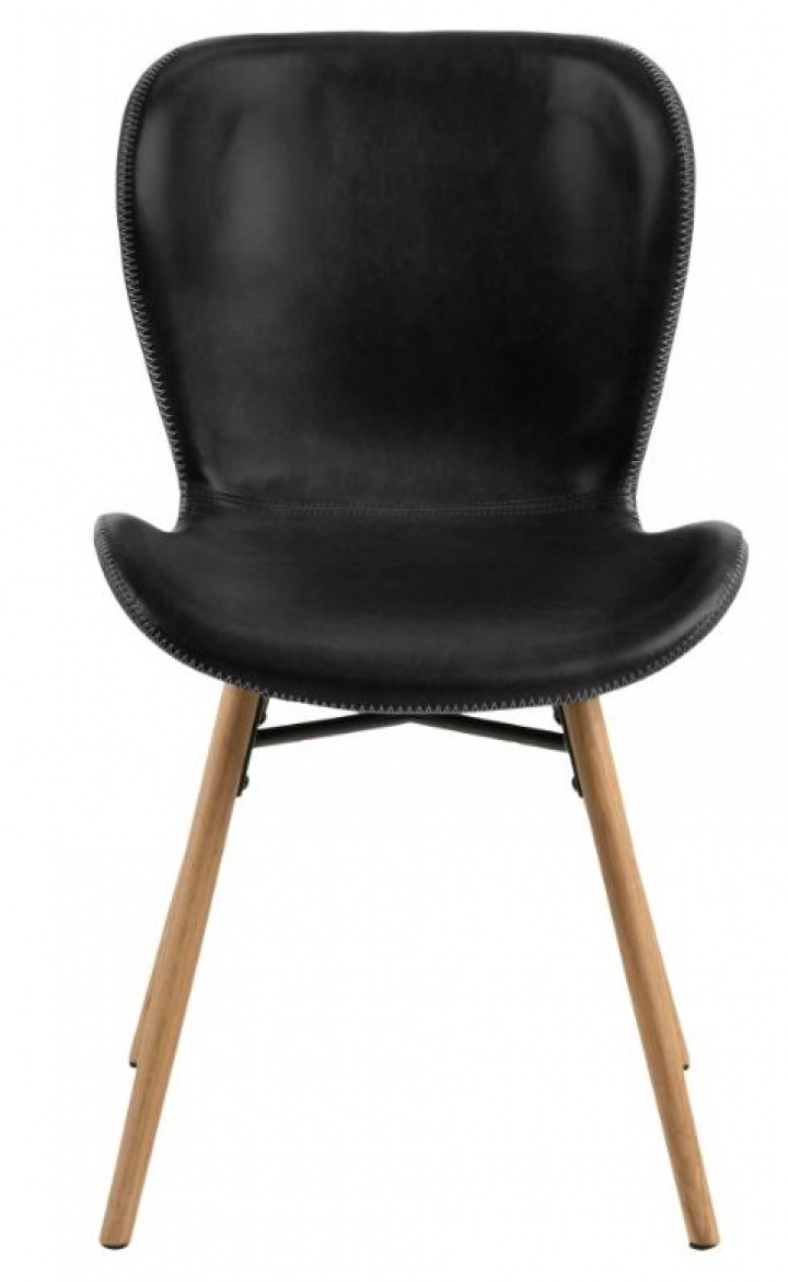 Sedia \'Böda\' - Natur/Nero nel gruppo Mobili / Mobili per sedersi / Sedie presso Reforma (H000019293)