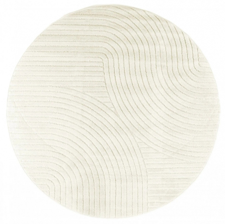 Tappeto rotondo \'Devon\' - Crema nel gruppo Arredamento / Tappeti / Tappeti intrecciati presso Reforma (H100046)