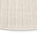 Tappeto rotondo \'Devon\' - Crema