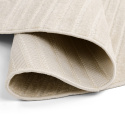 Tappeto rotondo \'Devon\' - Crema