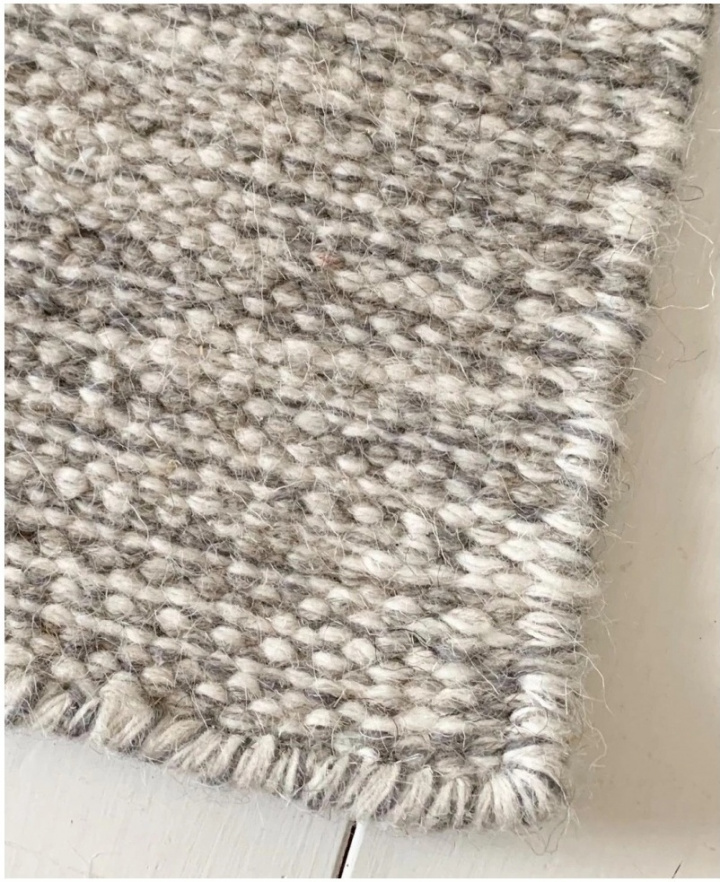 Tappeto in lana \'Dhurry\' - Grigio nel gruppo Tappeti / Tappeti in lana presso Reforma (H100048)
